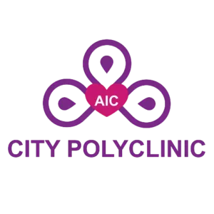 AIC City Poly clinic-logo