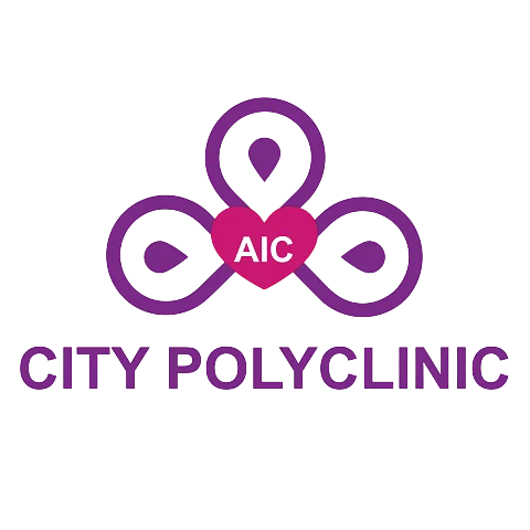 AIC City Poly clinic-logo